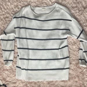 garage striped sweater